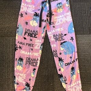 Disney Eeyore Drama Free Pajama Pants - Pink and Blue